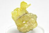 Striking Sulfur Crystal Cluster - Italy #207686-1